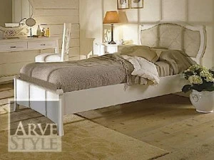 Arvestyle Лакированная кровать с изголовьем капитоне Naima Sl-0578-w