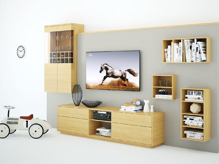 sixay furniture Оборудованная стена с подставкой под телевизор sun-id-1501421 - Вид №2