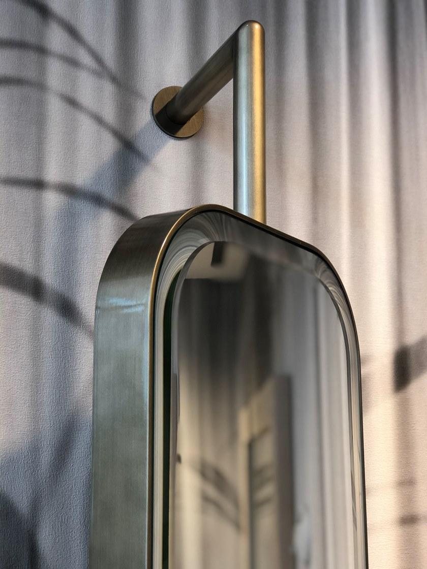 Capital Collection Прямоугольное настенное зеркало из стали sun-id-1374925 - Вид №1