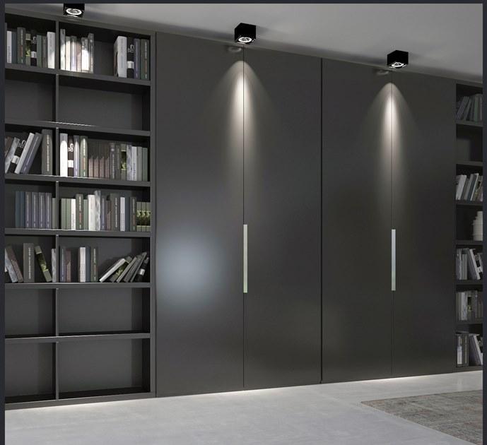 Elitable Высокий деревянный офисный блок с распашными дверями sun-id-1432968 - Вид №2