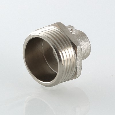 VTr.424.N.M005 Переходник для подключения датчика температуры Valtec M10 х 3/4"  - Вид №7