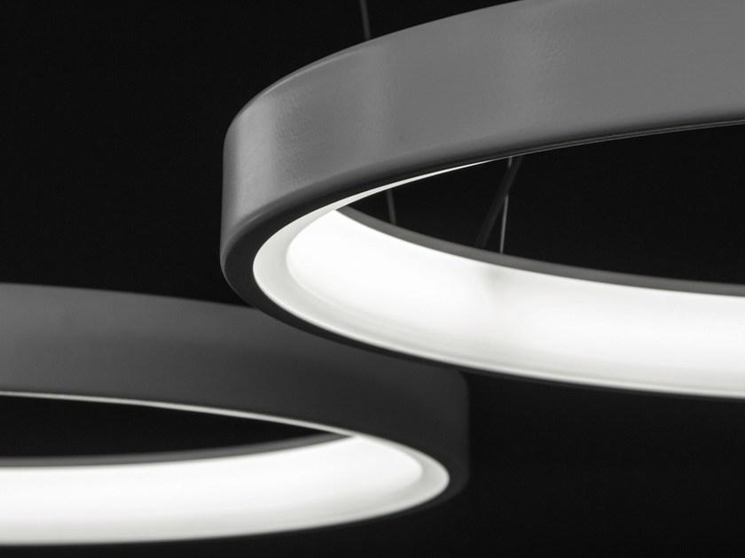 Martinelli Luce Подвесной светильник из алюминия и метакрилата Lunaop sun-id-1383041 - Вид №1