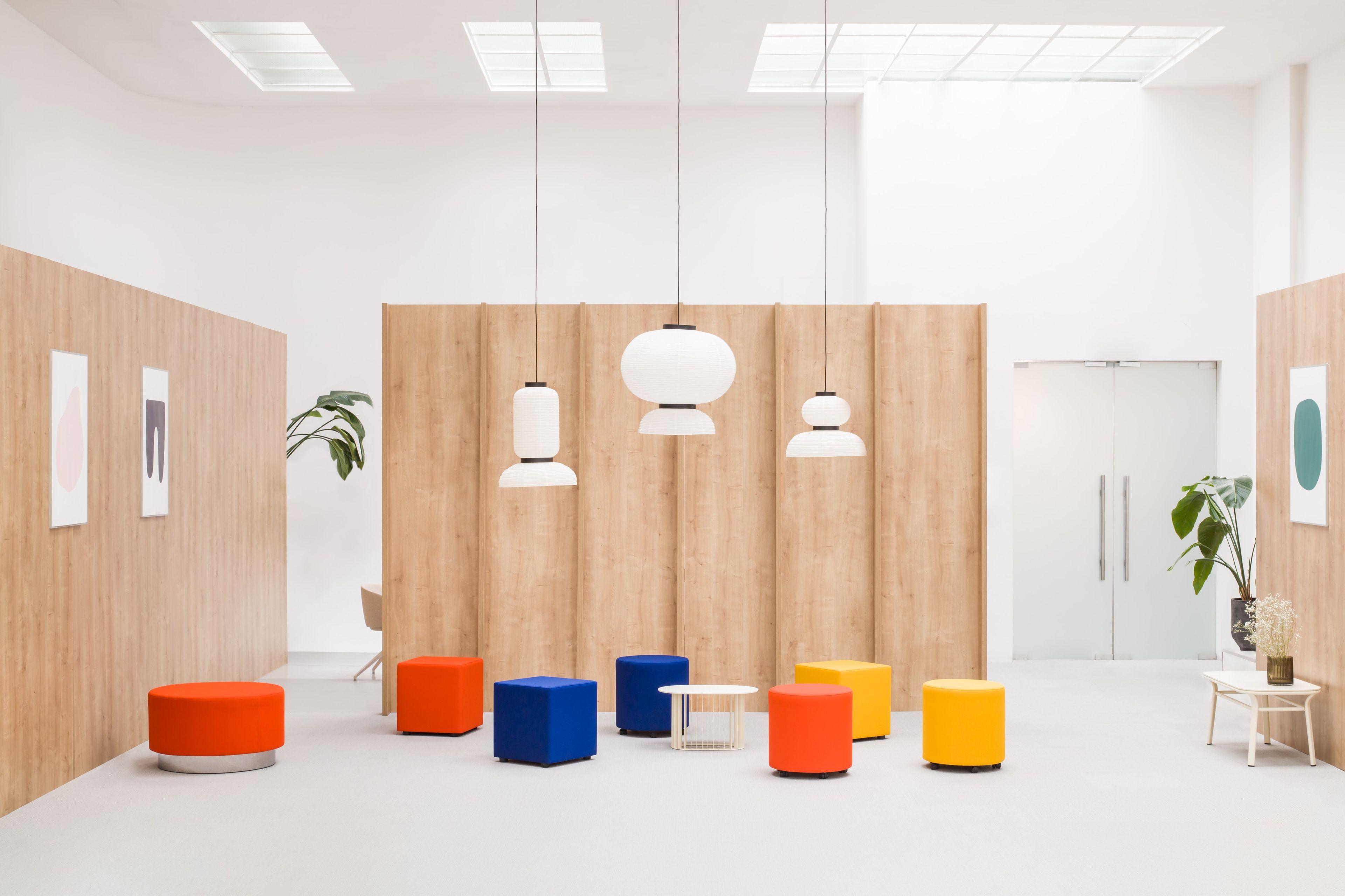 Овальный модульный пуф из ткани MDD Mix ARCH-00127707 - Вид №5