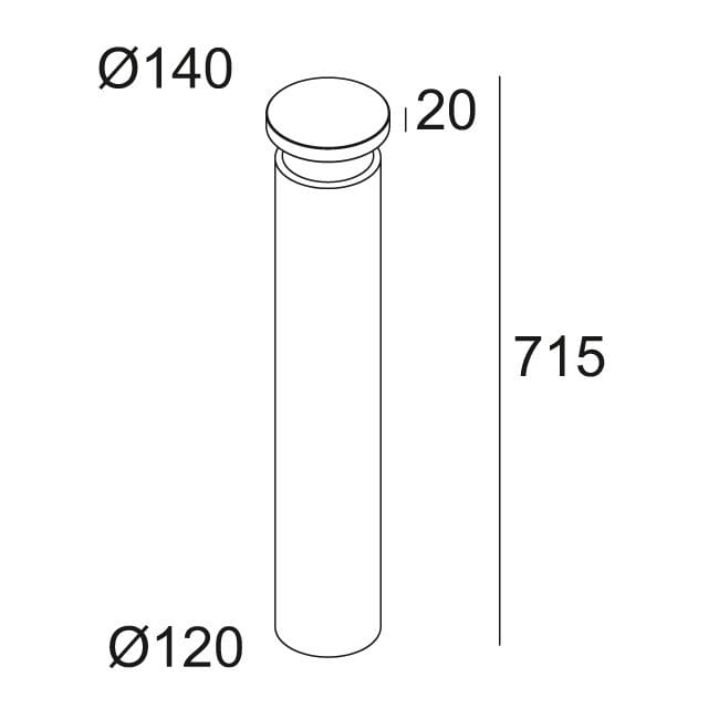 Светодиодный световой столб Deltalight Bazil ARCH-00078072 - Вид №9