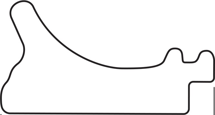 BY 7430 Зеркало в багетной раме - белый с серебром 60 mm EVOFORM Octagon - Вид №4