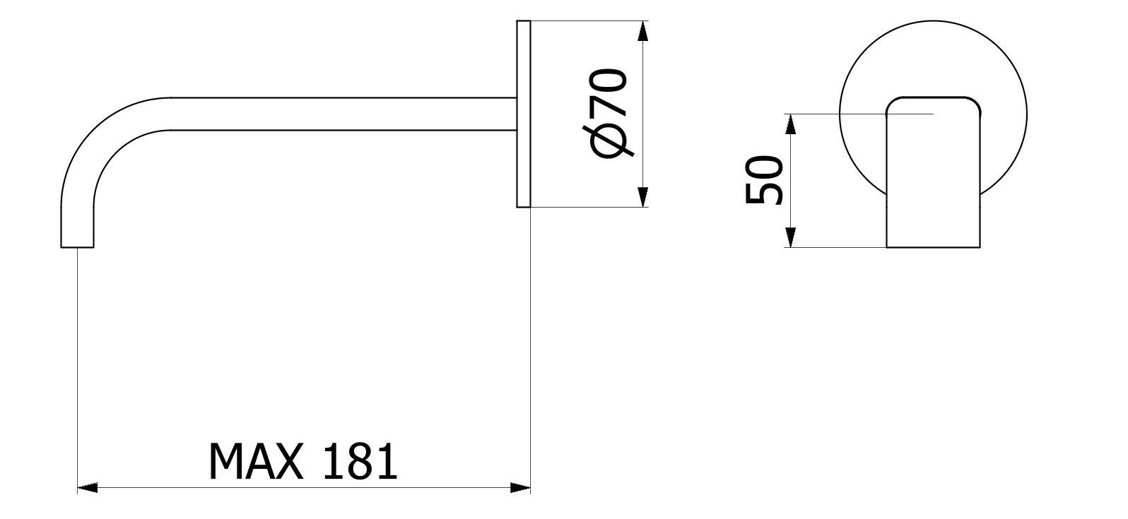 Дозирующий носик с настенной пластиной IB Superbox ARCH-00071523 - Вид №2