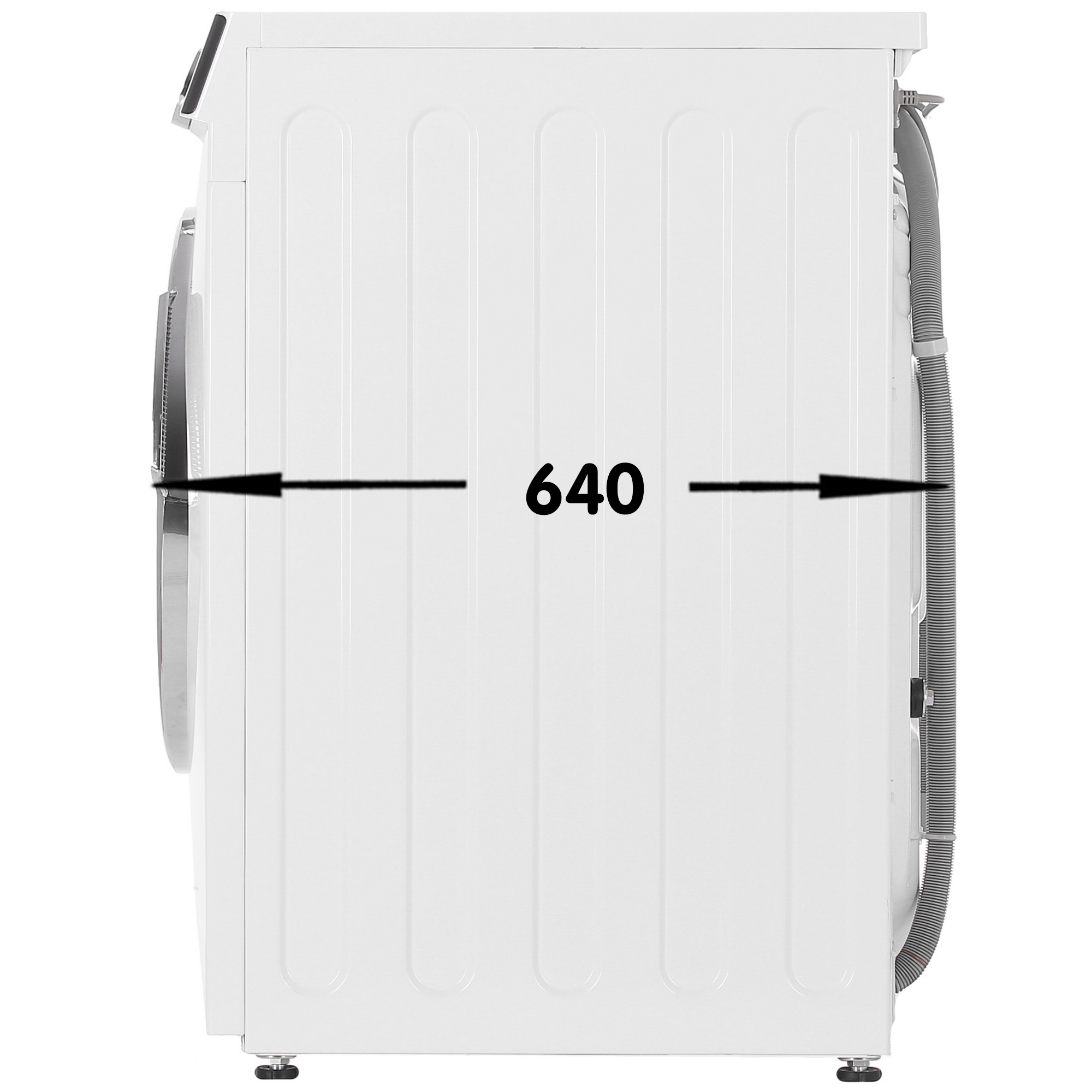 4730342 Стирально-сушильная машина DEXP WD-F10715DMA/WBSI белый STDN-0022632 - Вид №2