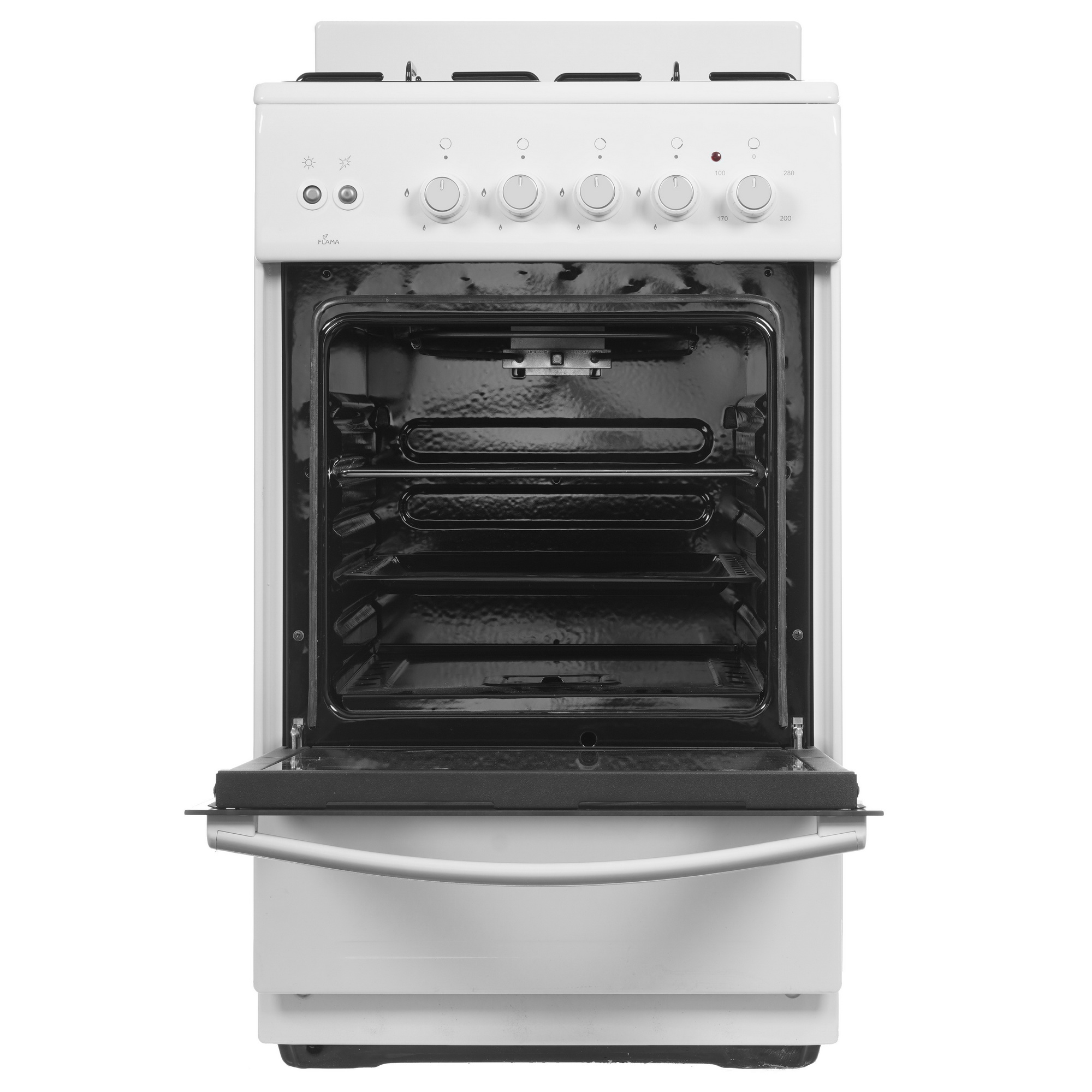 9973270 Комбинированная плита Flama FK 1425 W белый Flama group STDN-0039213 - Вид №6