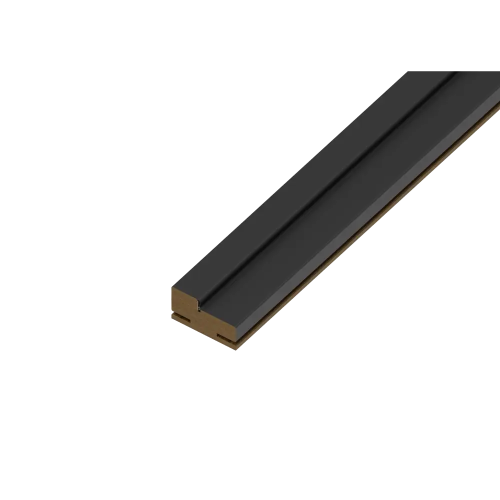PORTIKA Телескопическая дверная коробка Классико черная 2070x70x32 мм 85486320 STLM-0063148