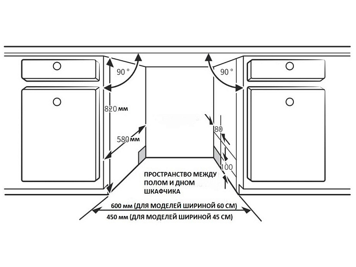 8188612 Встраиваемая посудомоечная машина Korting KDI 60110 STDN-0103692 - Вид №14