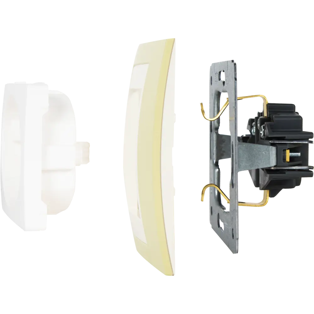 Рамка для розеток и выключателей Systeme Electric Unica 2 поста, цвет зелёное яблоко/белый STLM-2132321 - Вид №3