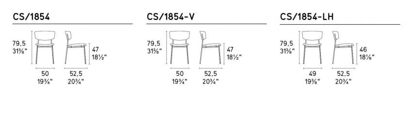Бархатный мягкий стул Calligaris Fifties ARCH-00027900 - Вид №6