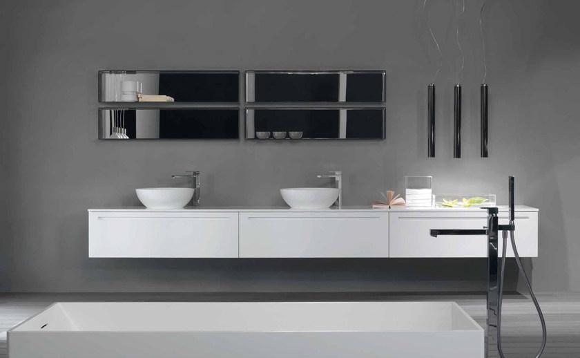 RIFRA Лаковая тумба под умывальник с ящиками Zero bagno sun-id-1421883 - Вид №2