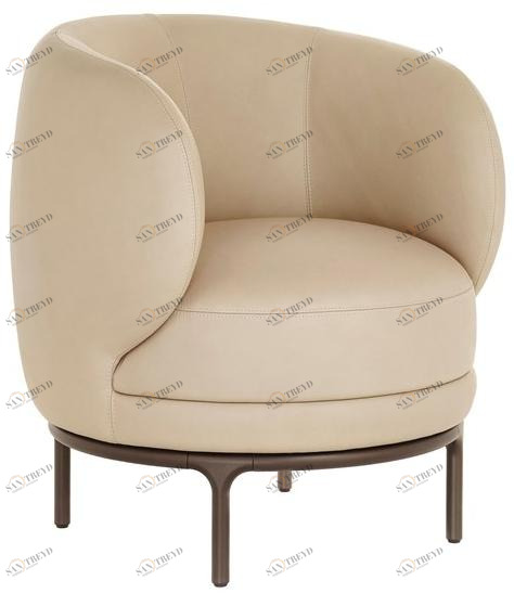 Wittmann Кожаное кресло с подлокотниками Vuelta sun-id-1485266