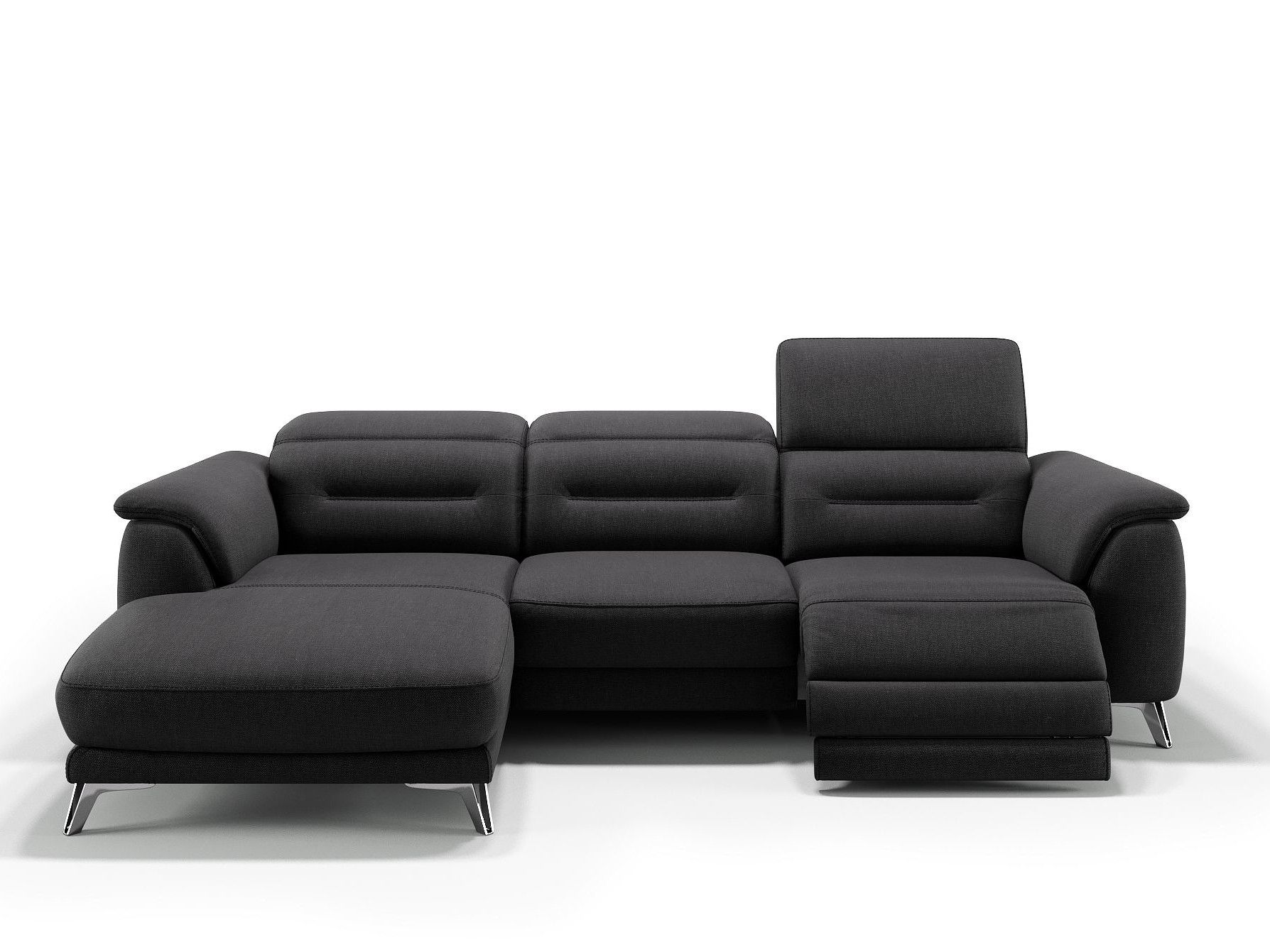 Тканевый диван с полуостровом Sofanella Gandino ARCH-00053052