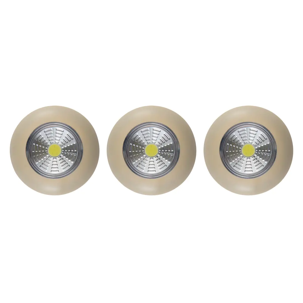 Светильник светодиодный Ritter Pushlight 29101 5 на батарейках, цвет слоновая кость 89144284 STLM-2207411 