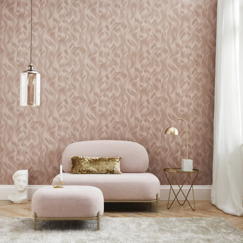 Обои флизелиновые Erismann Elle розовые 1.06 м 12079-05 STLM-2048467 - Вид №2