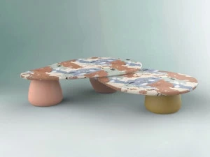 DOVAIN STUDIO Низкий бетонный стол