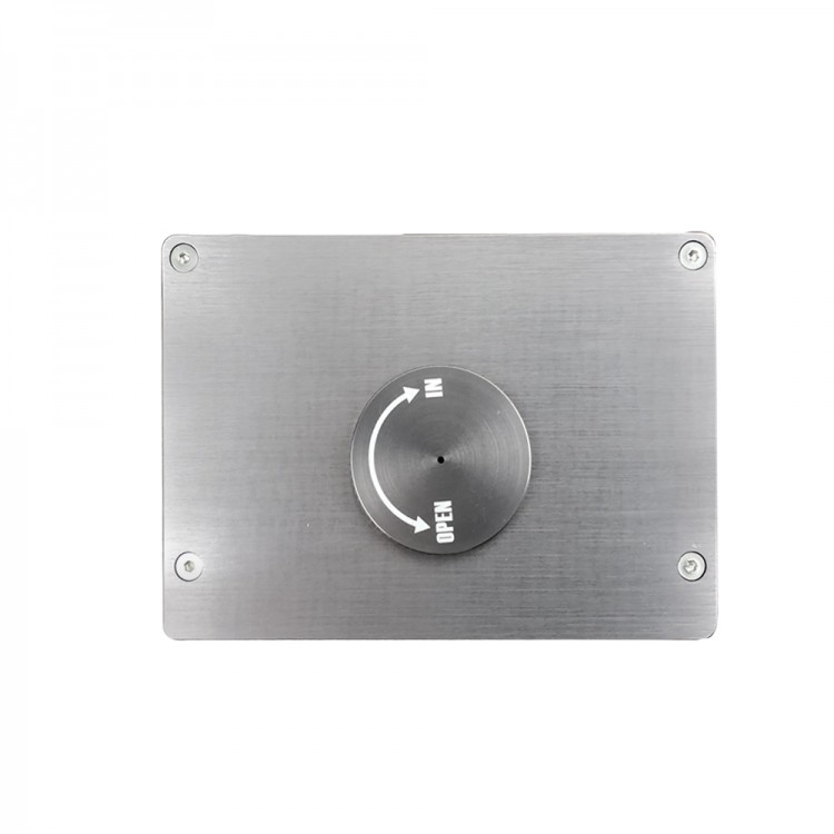 TF88 MIRTOO Сенсорный дозатор с термометром MIRTOO TF88 для антисептика спрей-капельный для дезинфекции рук металлический 1000 мл. матовый  - Вид №1