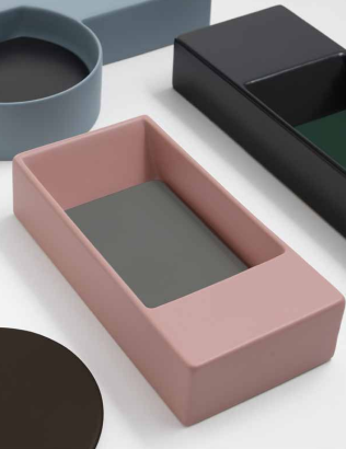 A325V0.100 Керамическое покрытие дна чаши для раковины  L325 A. e T. Italia ACQUAFREDDA Белый глянцевый AeT ITALIA - Вид №2