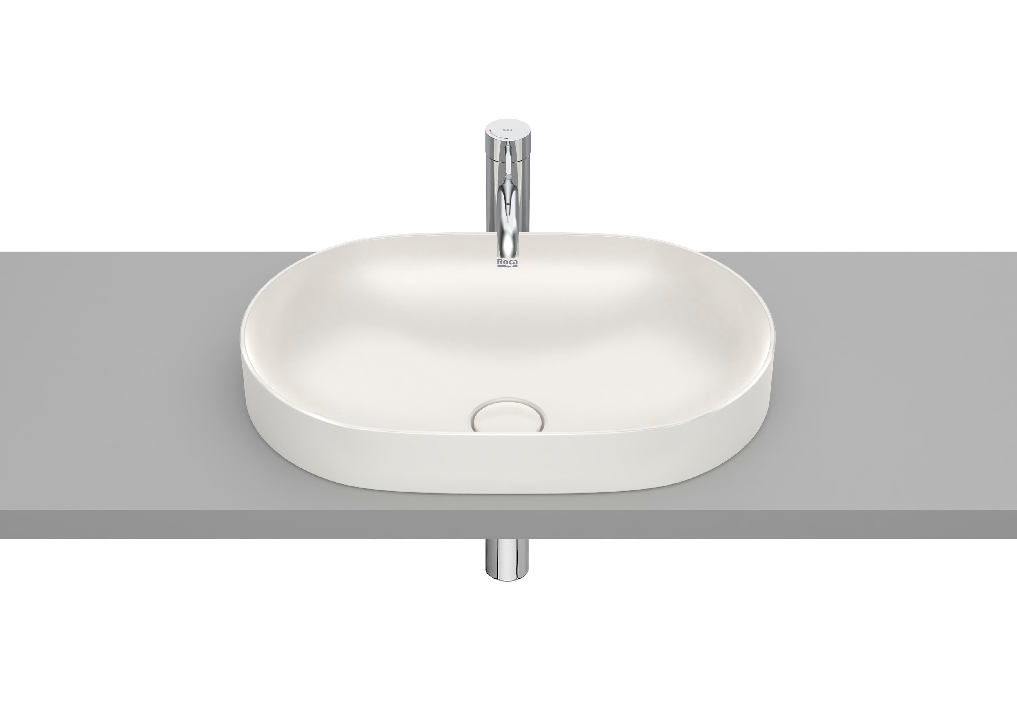 Керамическая раковина с одним полукругом Roca Inspira ARCH-00110732 - Вид №1