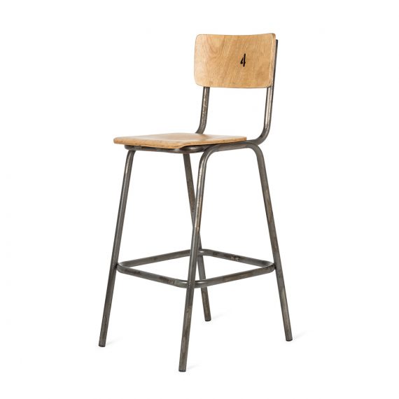 080913 Барный стул из фанеры Francisco Segarra Romina Santreyd - Вид №5