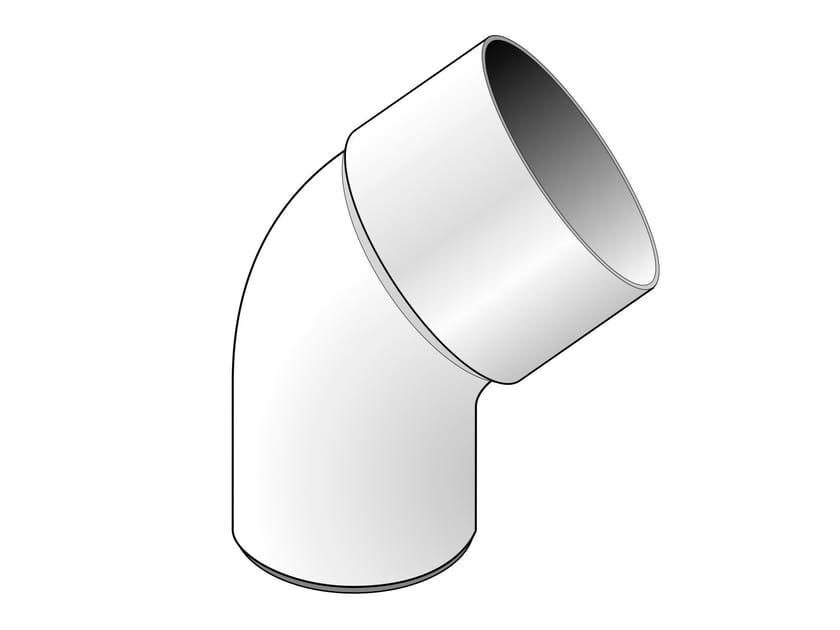 Изгиб ПВХ 45° First Corporation CL45100B ARCH-00034768