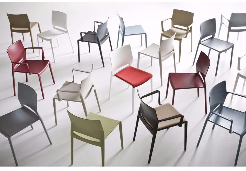 GABER Штабелируемый садовый стул из технополимера Bakhita 370a  - Вид №1