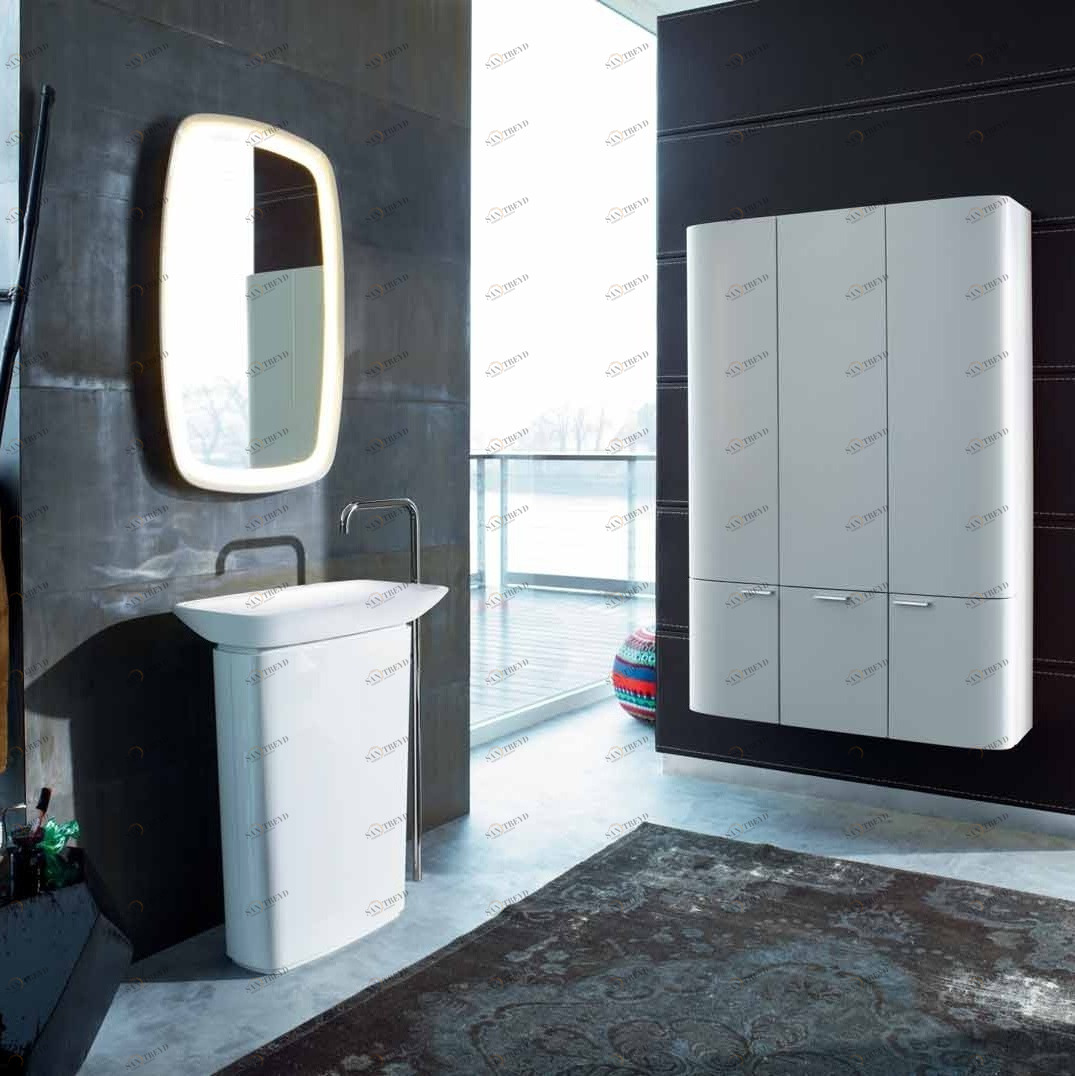 Композиция № 3 Max1 Collection комплект мебели для ванной комнаты Burgbad 42090