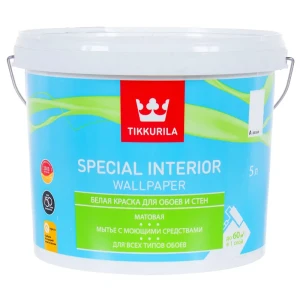 Краска для обоев Special Wallpaper база A 5 л