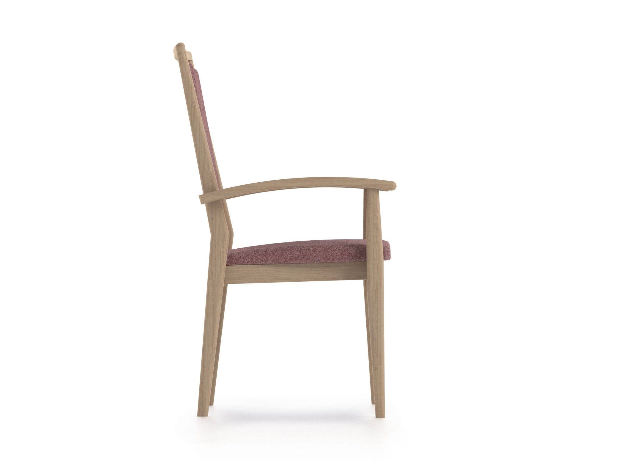 Штабелируемый тканевый стул с подлокотниками PIAVAL SPRING-Health &amp ARCH-00059540 - Вид №2