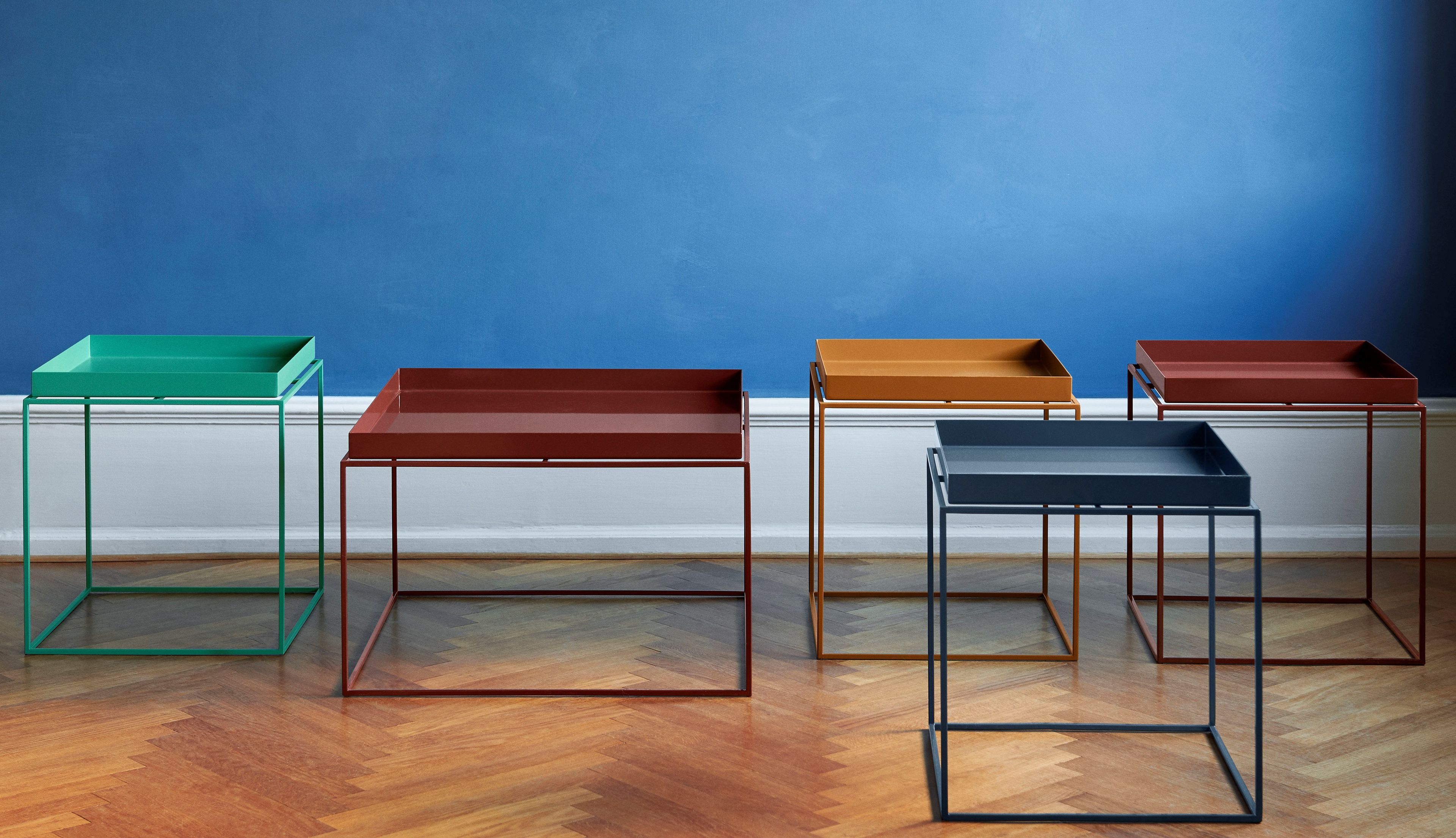 Квадратный стальной журнальный столик с подносом Hay Tray Table ARCH-00134098 - Вид №37