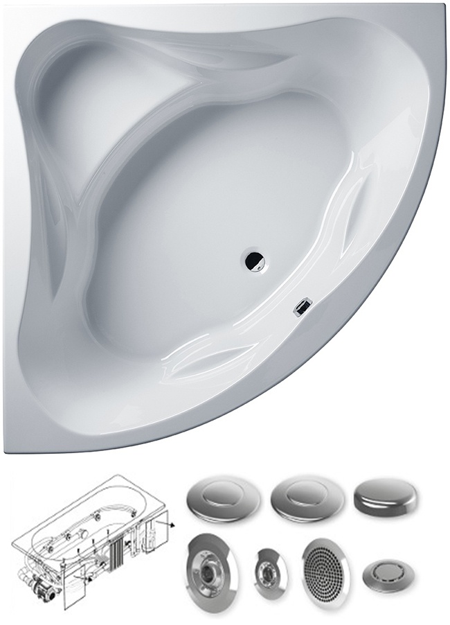 BC3500500000000_hit1 Ванна Riho Neo Santreyd - Вид №3