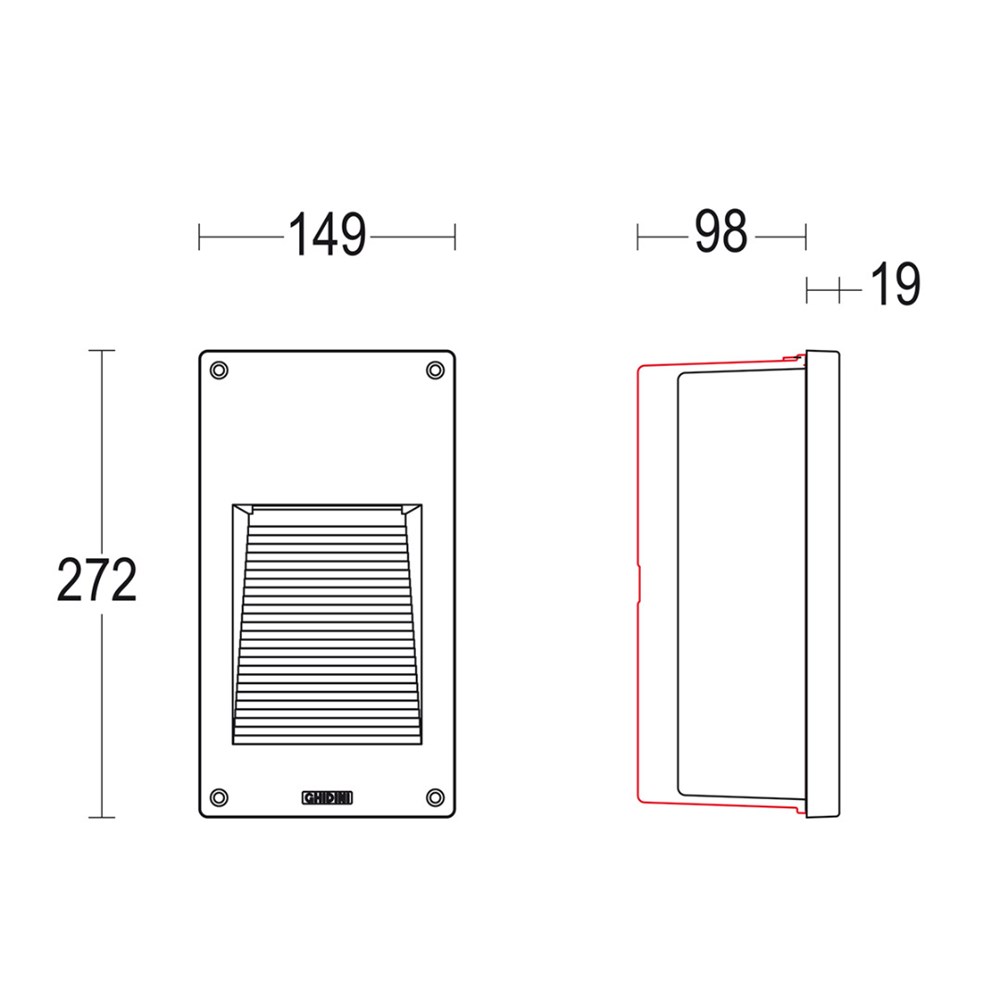 VertiVerso Ghidini Verso .05 Темно-Cерый (Матовый) - Вид №1