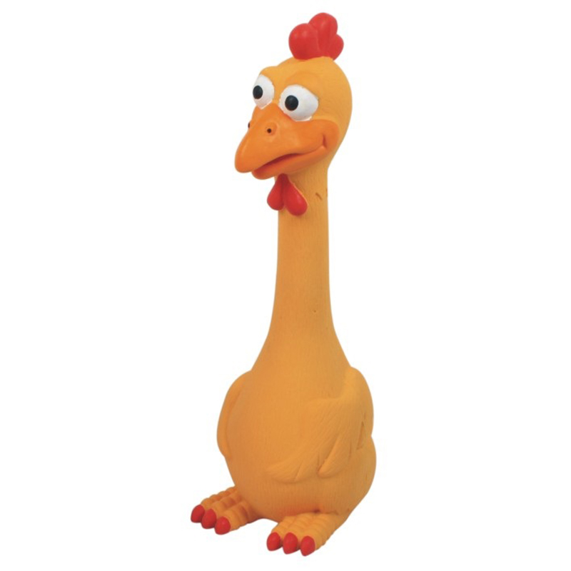 ПР0041405 Игрушка для собак Петух с пищалкой 29,5см латекс MAJOR 