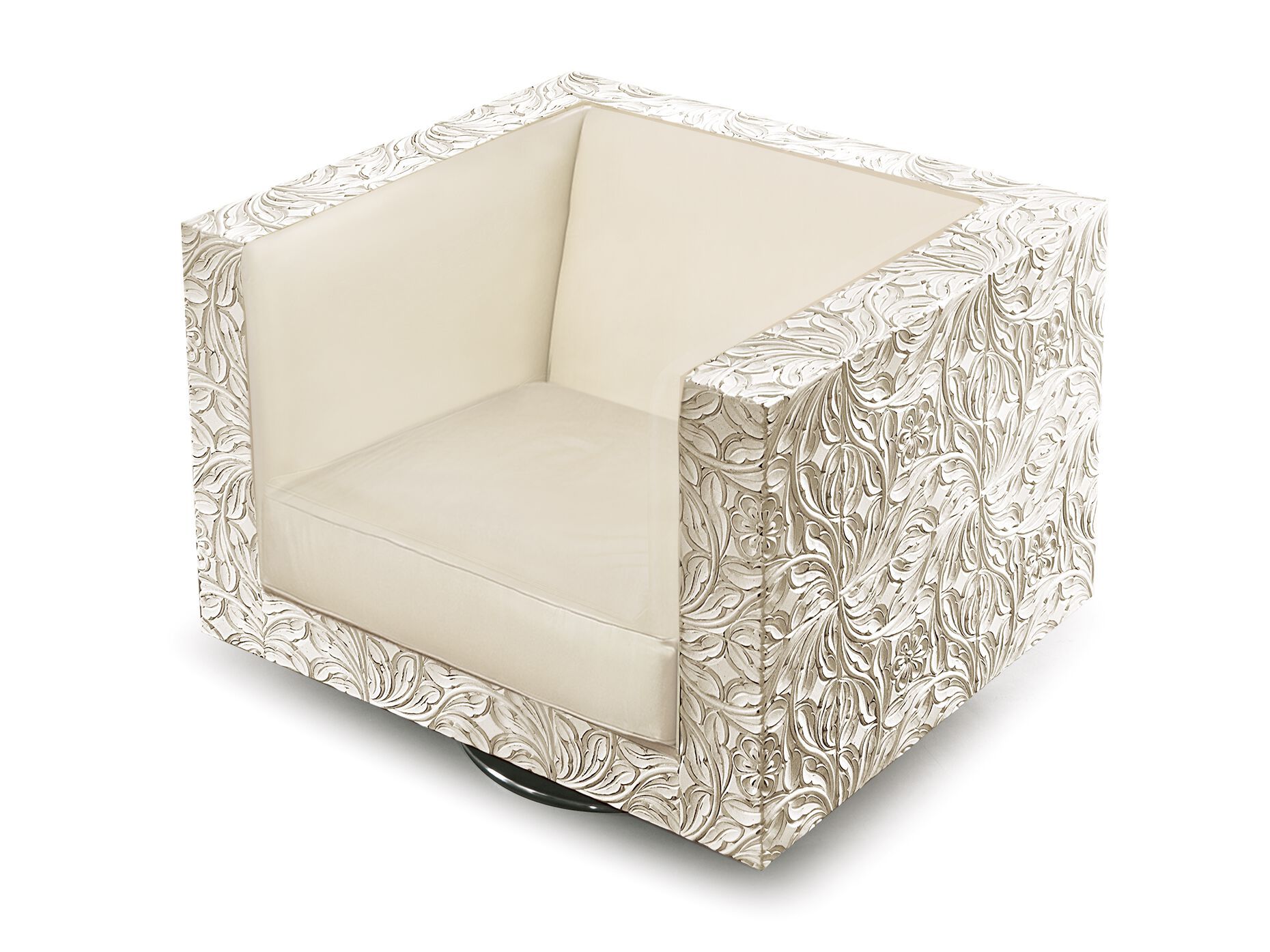 Кожаное кресло с подлокотниками Bizzotto Italia Symphony-Infinity ARCH-00093660