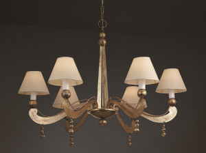 Железная люстра