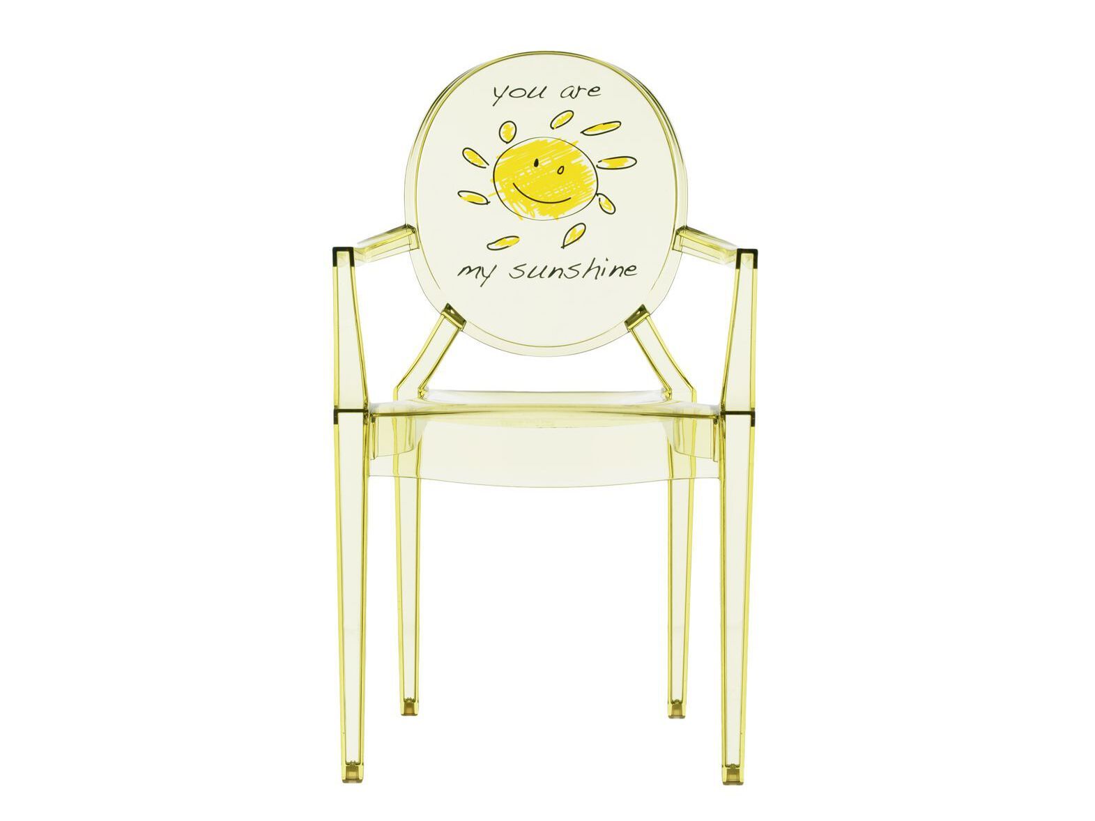 Детский стул из поликарбоната с подлокотниками Kartell Ghost ARCH-00143264 - Вид №36