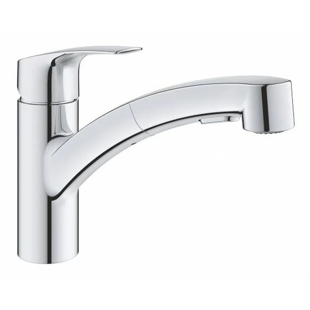 Смеситель для мойки Grohe Eurosmart высота 18.1 см цвет хром 86576824 STLM-2004844 
