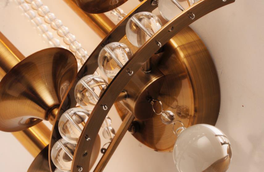 Бра Regency от Delight Collection WG6957 DELIGHT COLLECTION СВЕЧА 245979 Золото;прозрачный  - Вид №2