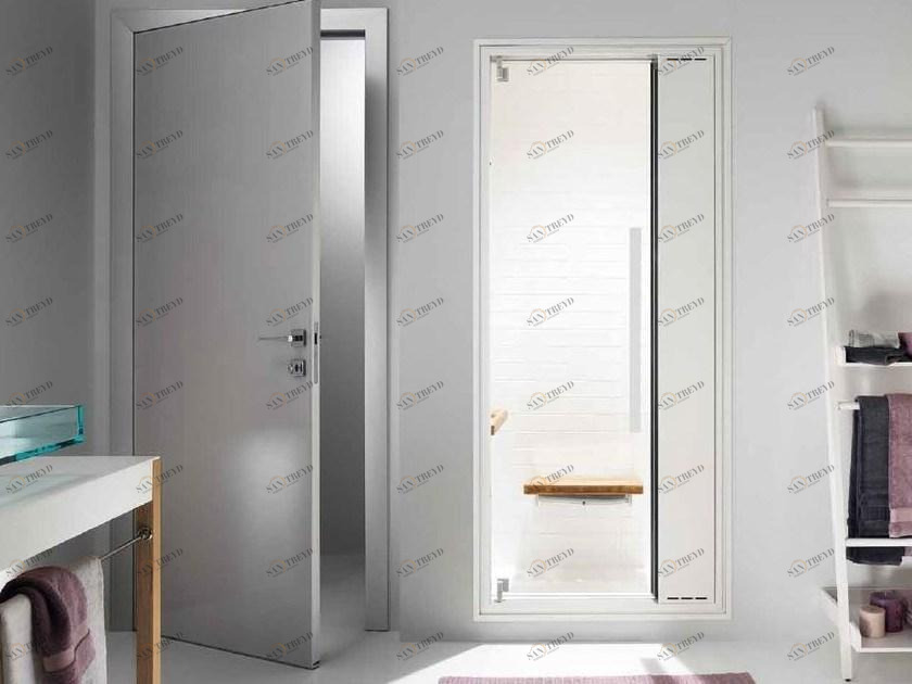 EFFEGIBI Дверь со встроенной стойкой для хаммама sun-id-1484144