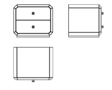 Стеклянная тумбочка с ящиками Sicis Rialto ARCH-00019081 - Вид №1