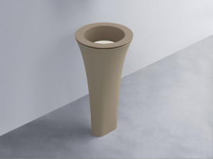 AMLA45-AN+AMPILT-TL+AMCOLT-AV Раковина Amedeo Tondo отдельностоящая cielo Enjoy + Amedeo