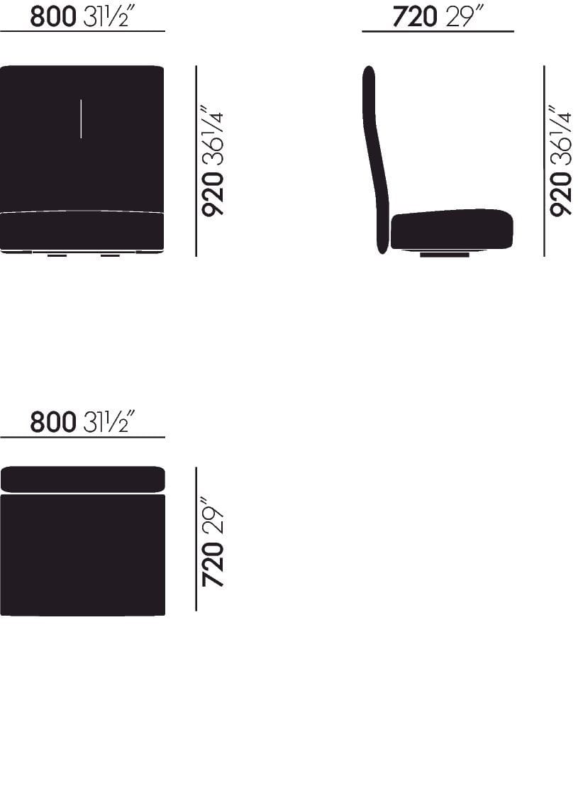 Секционный диван VITRA мягкая работа ARCH-00079650 - Вид №51