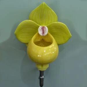 48668 Настенный писсуар, уринал с мушкой Clark Made Urinal
