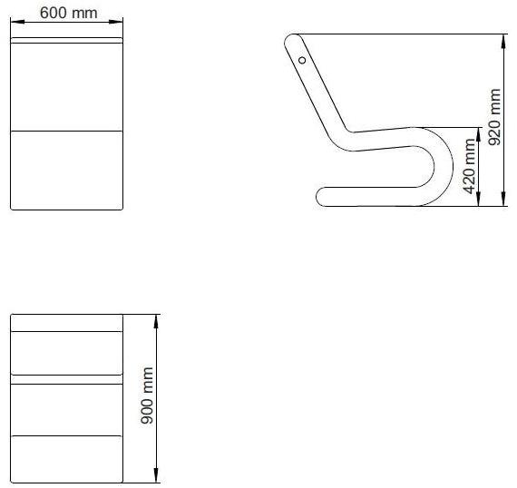 ENCHO ENCHEV - ETE Бетонный садовый стул  106  - Вид №2