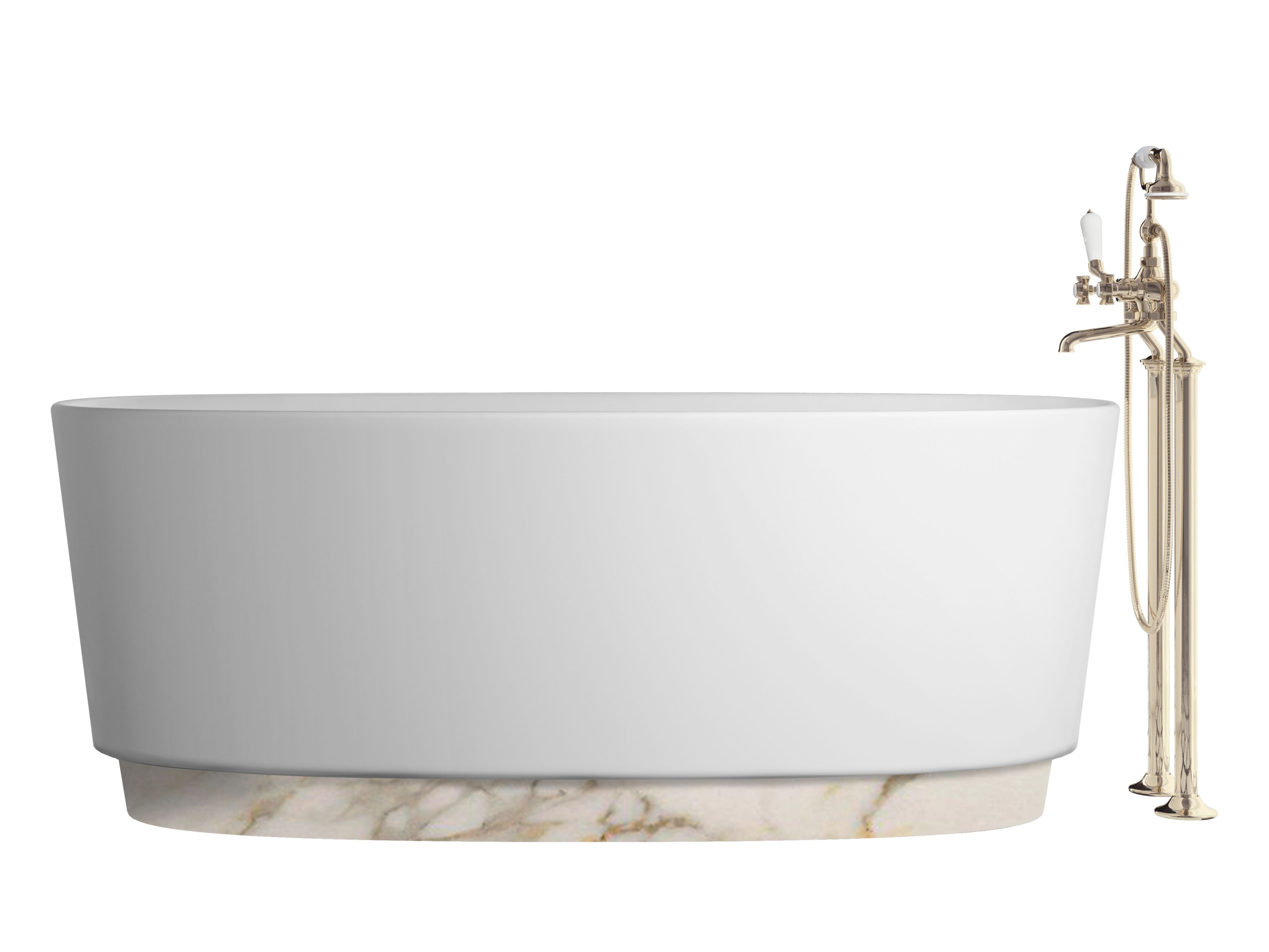 Овальная ванна в White Tec Plus Devon&Devon DOVE ARCH-00147021 - Вид №2