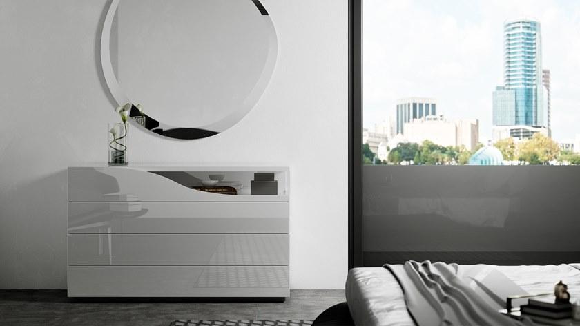 Reflex Деревянный лакированный комод Segno sun-id-1454049 - Вид №1