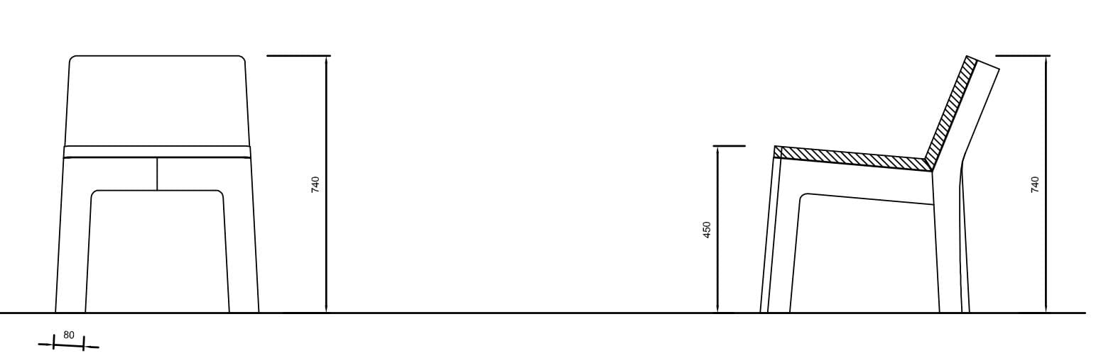 Наружное сиденье из металла и дерева со спинкой amop Lugarcomum ARCH-00027854 - Вид №2