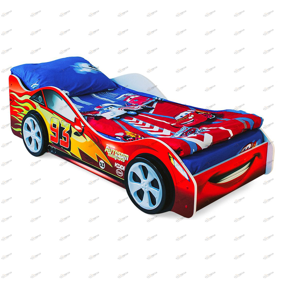 Детская кровать-машина "Тачка" красная БЕЛЬМАРКО  326750 Красный Santreyd 